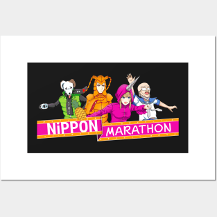 Nippon Marathon: All Four Contestants Posters and Art